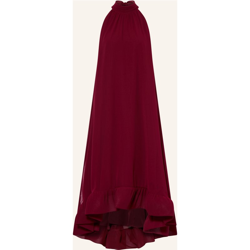 Apart Abendkleid Mit Volants rot