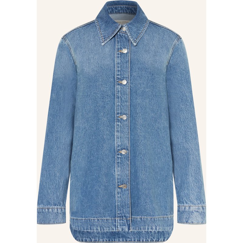 Marc O'polo Jeansbluse blau
