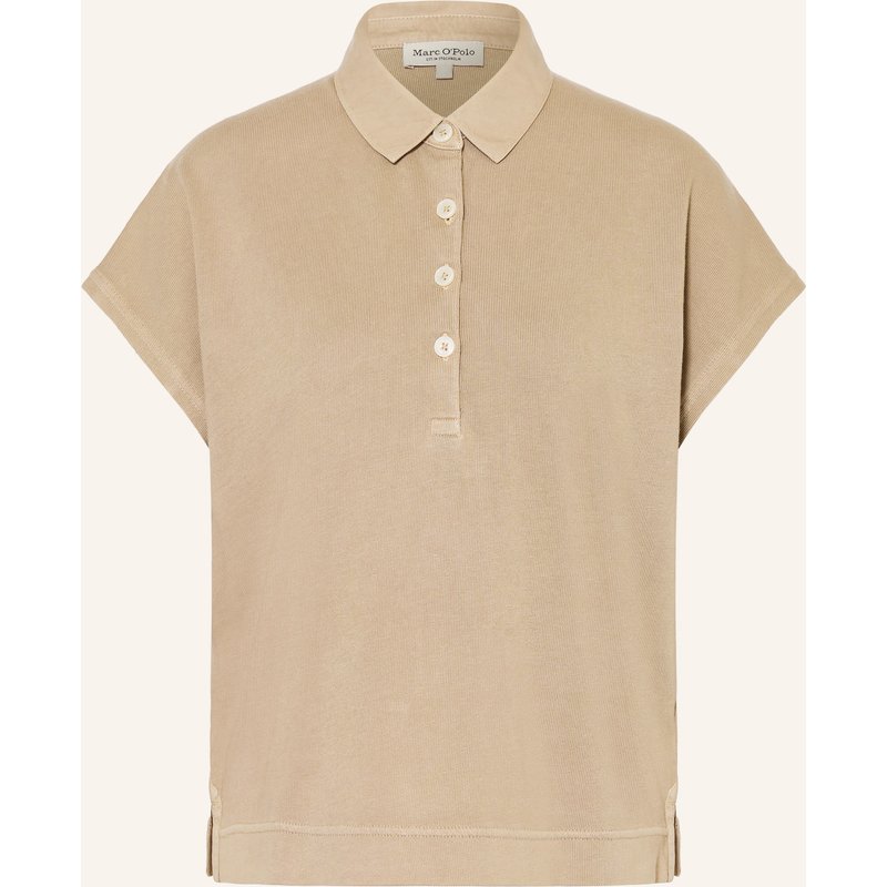 Marc O'polo Strick-Poloshirt beige