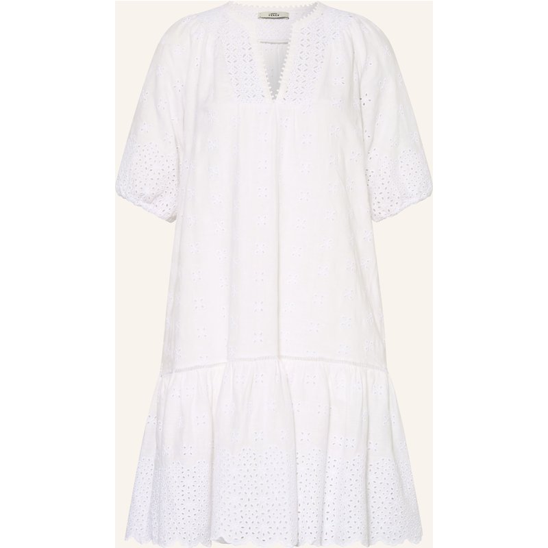 0039 Italy Kleid Maybelin Aus Lochspitze weiss