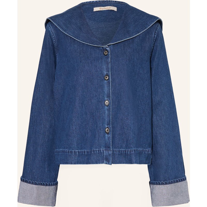 Barbour Jeansbluse Dartmoor blau