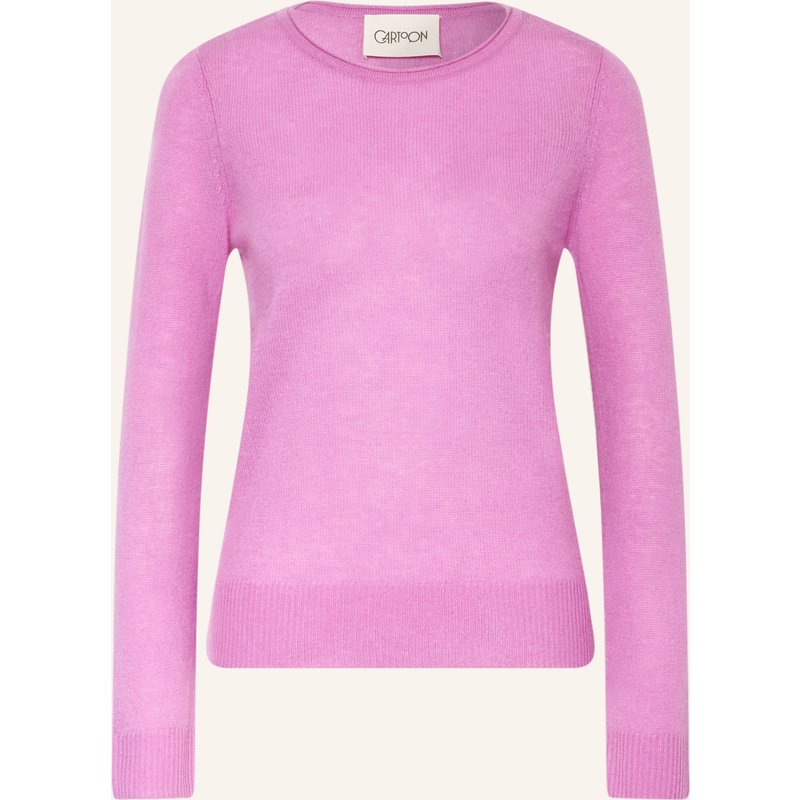Cartoon Cashmere-Pullover rosa