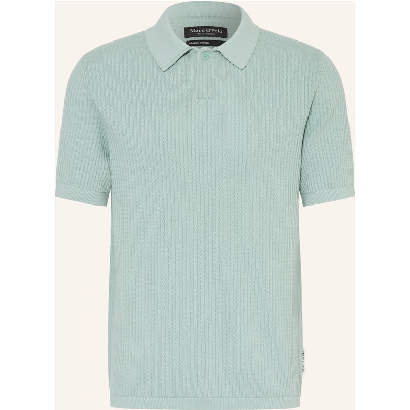 Marc O'polo Strick-Poloshirt gruen