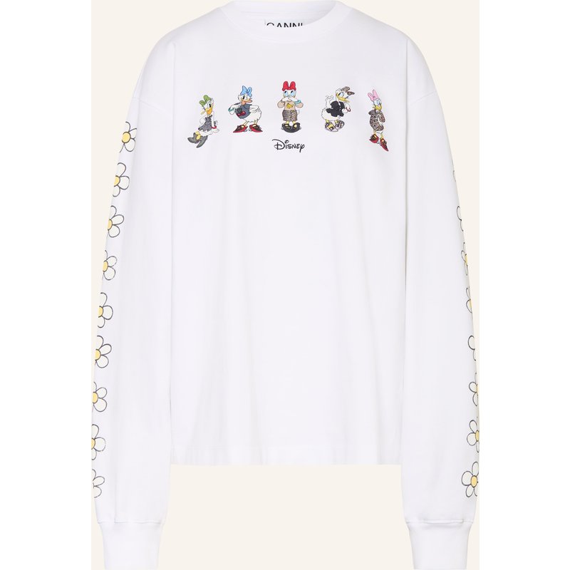 Ganni Sweatshirt weiss