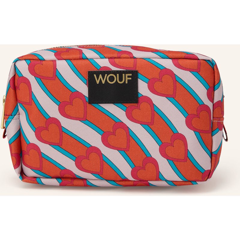 Wouf Kosmetiktasche Heartbeat rot
