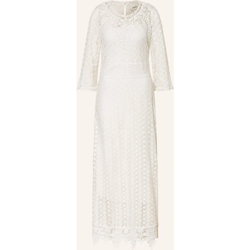 Isabel Marant Spitzenkleid Hayra Mit 3/4-Arm weiss