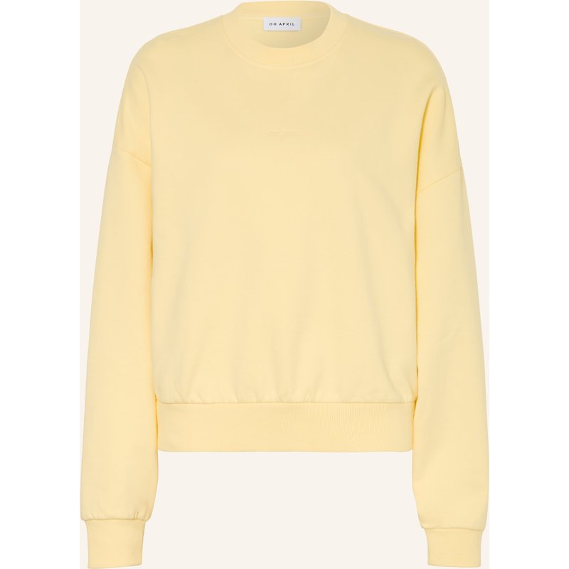 Oh April Sweatshirt Coffee gelb
