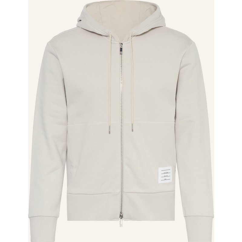 Thom Browne. Sweatjacke beige