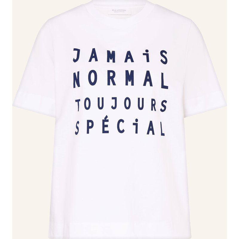 Rich & Royal T-Shirt weiss