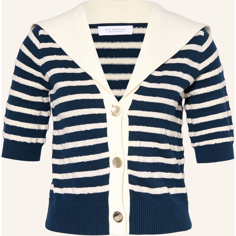 Rich & Royal Strickjacke blau