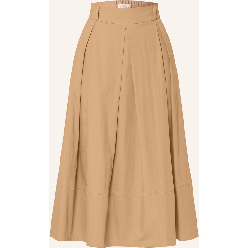 Robe Légère Faltenrock beige