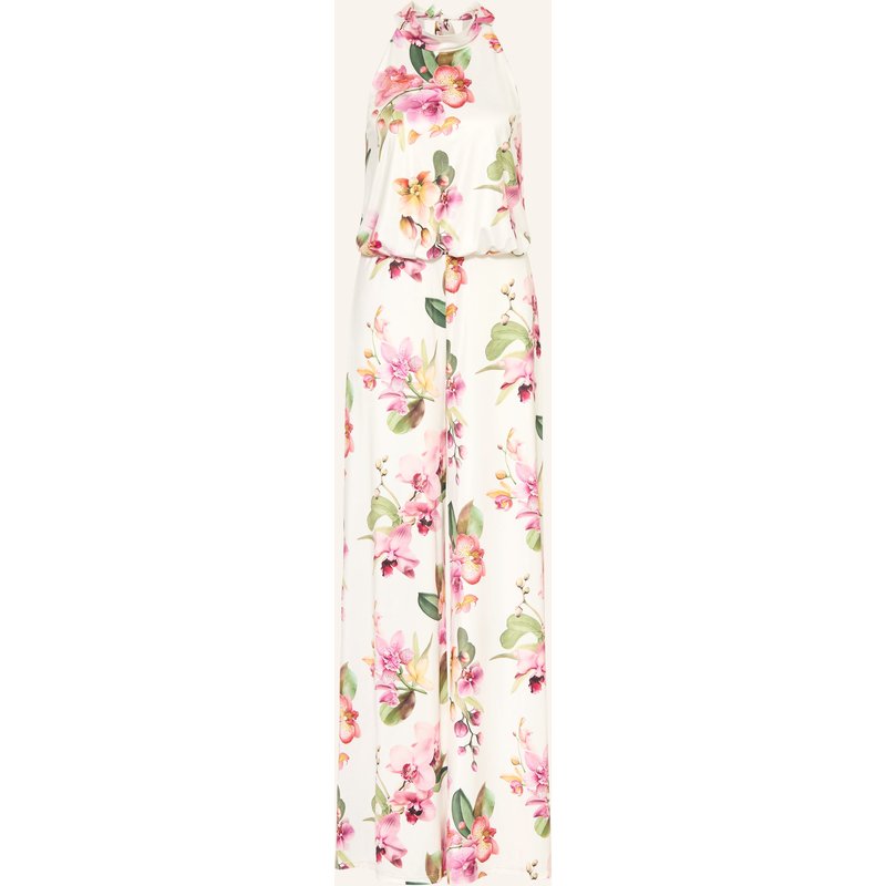 V By Vera Mont Jumpsuit Mit Schluppe weiss