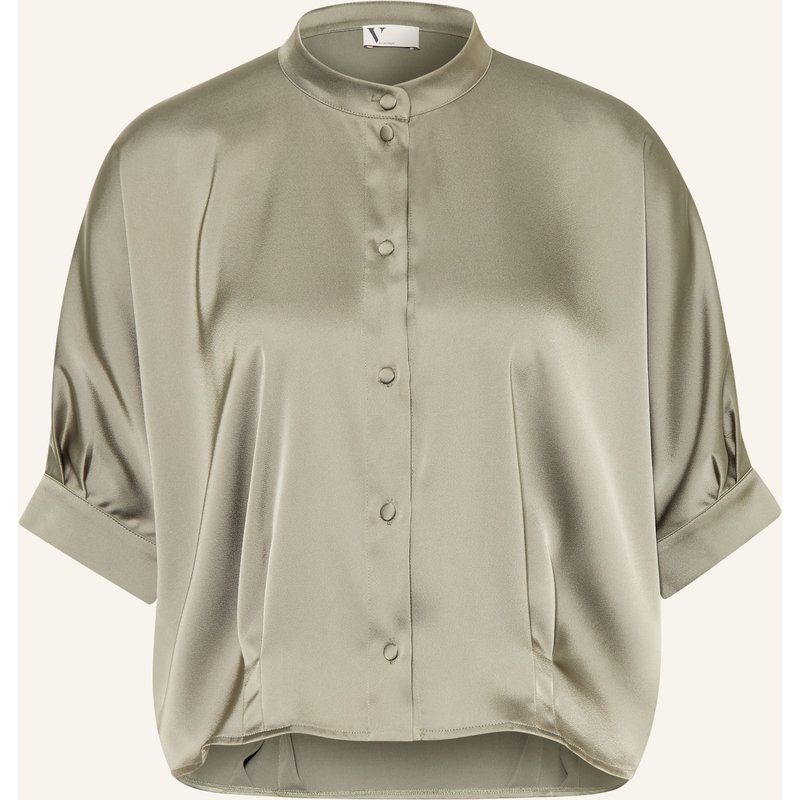 V By Vera Mont Satinbluse Mit 3/4-Arm rot