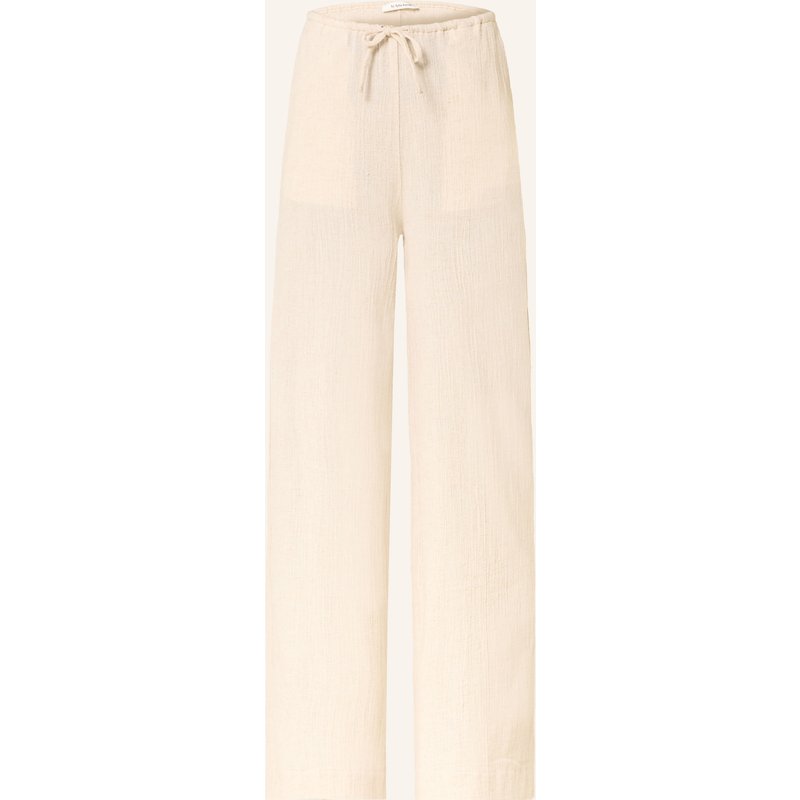 By Aylin Koenig Marlenehose Emmi Mit Leinen beige