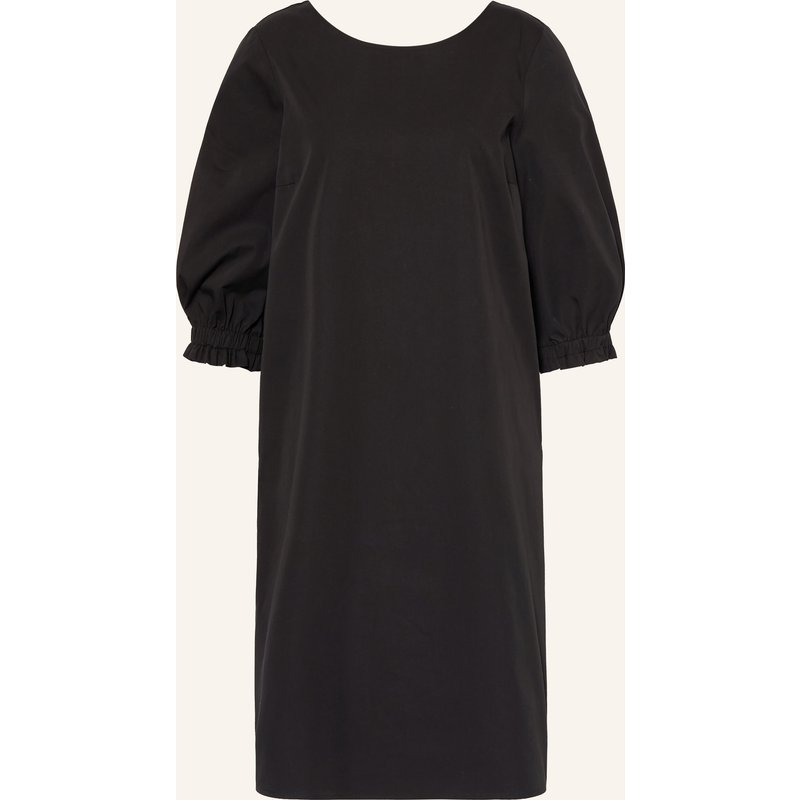 Cinque Kleid Ciinkra Mit 3/4-Arm Und Rüschen schwarz