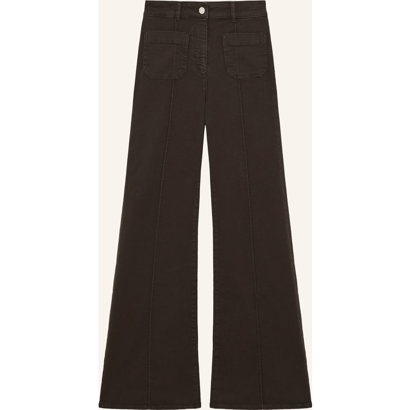 Reiss Flared Jeans Sakura braun