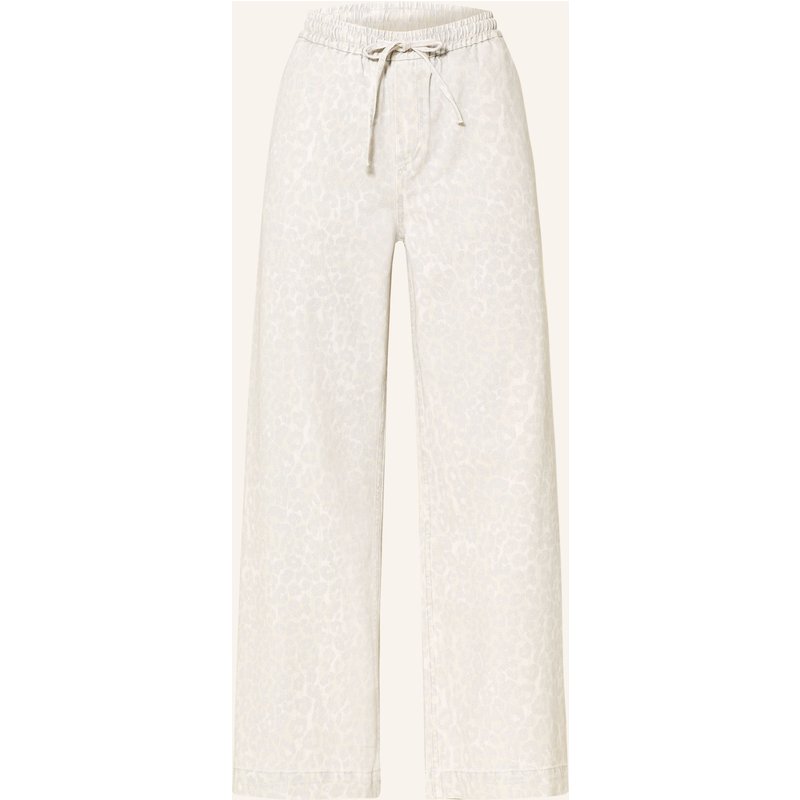 Lala Berlin Wide Leg Jeans Paloma grau
