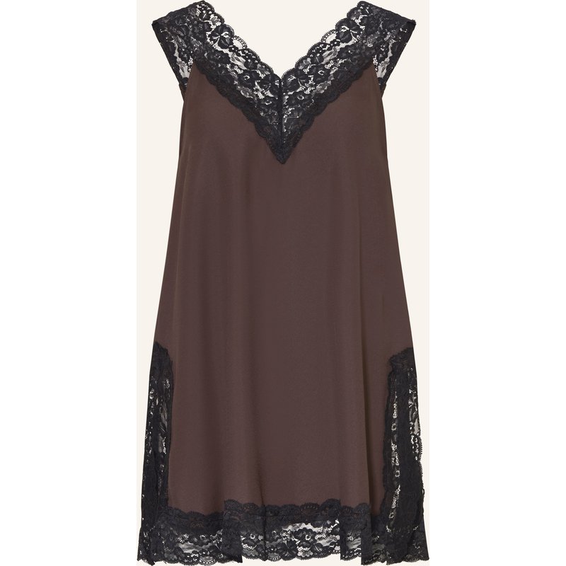 Stylein Top Miette Mit Spitze braun