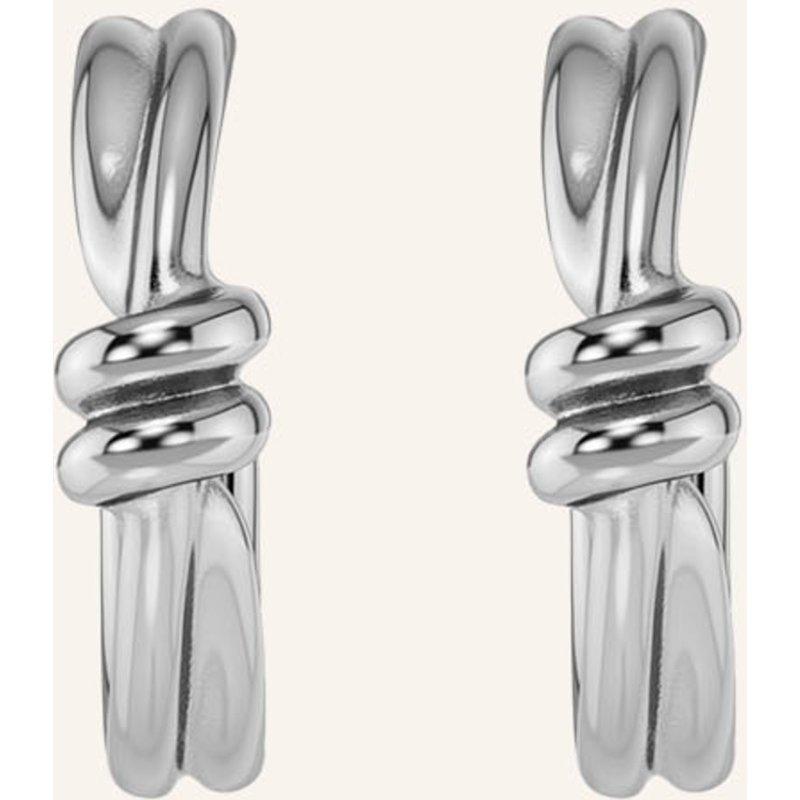 Edblad Creolen Swivel silber