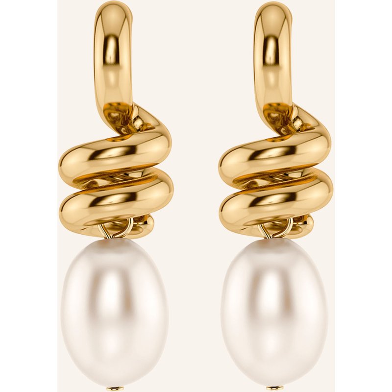 Edblad Ohrhänger Swivel Pearl L gold