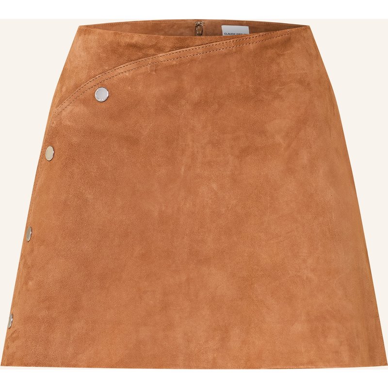 Claudie Pierlot Lederrock braun