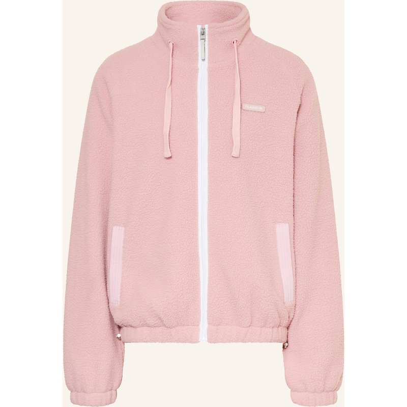Flâneur Teddyfell-Jacke Fleece pink