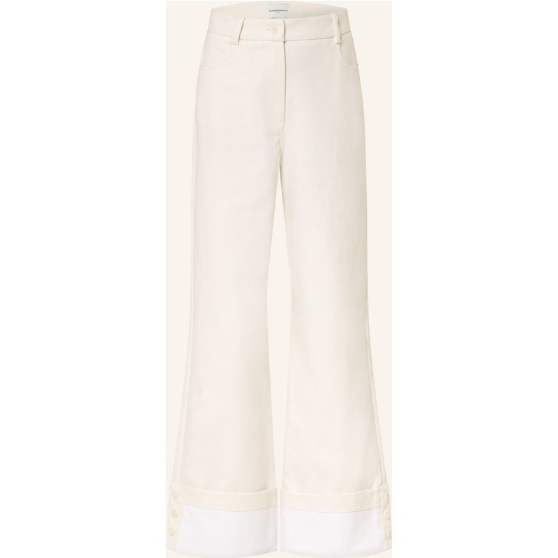 Claudie Pierlot Wide Leg Jeans gelb