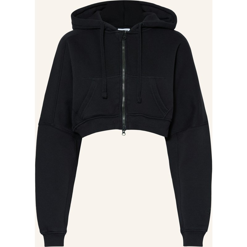 Gymshark Cropped-Sweatjacke Pump Cover schwarz