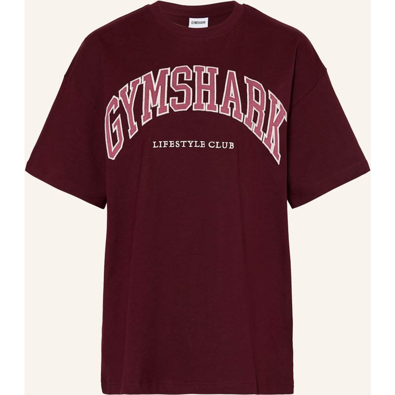 Gymshark T-Shirt Gfx Collegiate Lifestyle braun