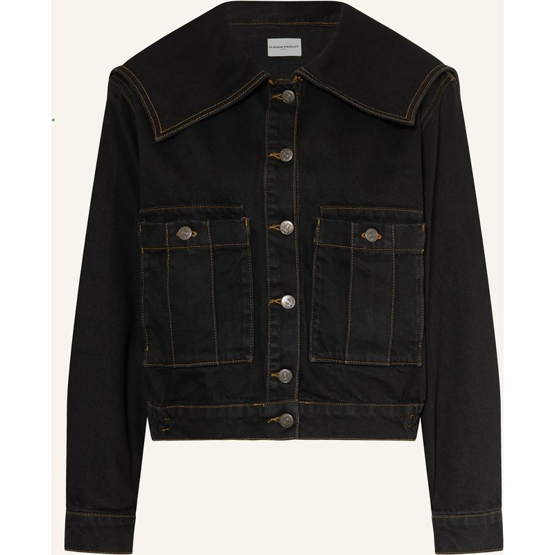 Claudie Pierlot Jeansjacke schwarz