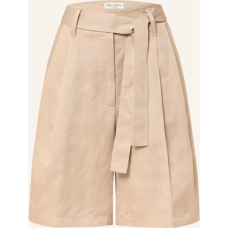 Marc O'polo Shorts Mit Leinen beige