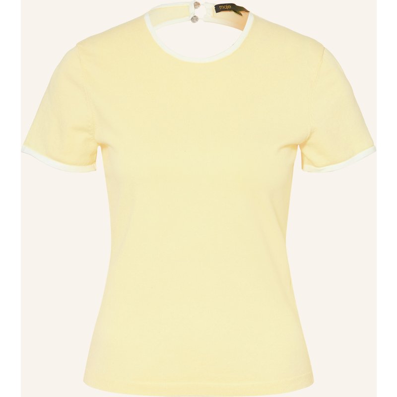 Maje Strickshirt gelb