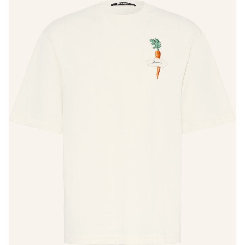 Jacquemus T-Shirt Le T-Shirt Carotte weiss