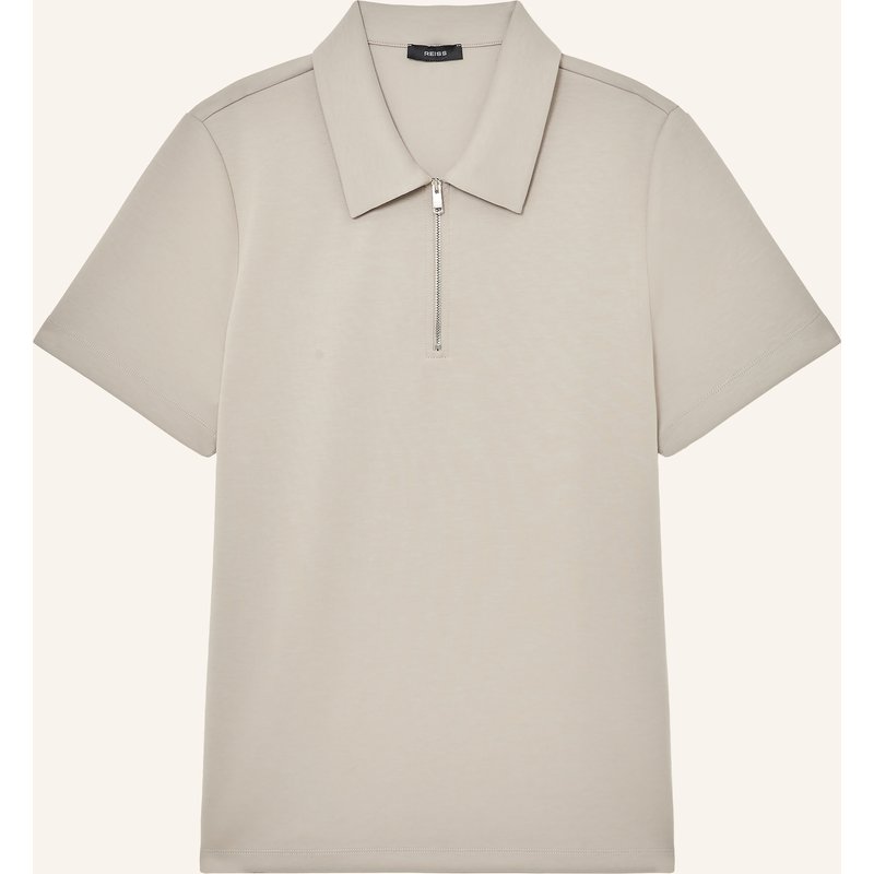 Reiss Jersey-Poloshirt Lord beige