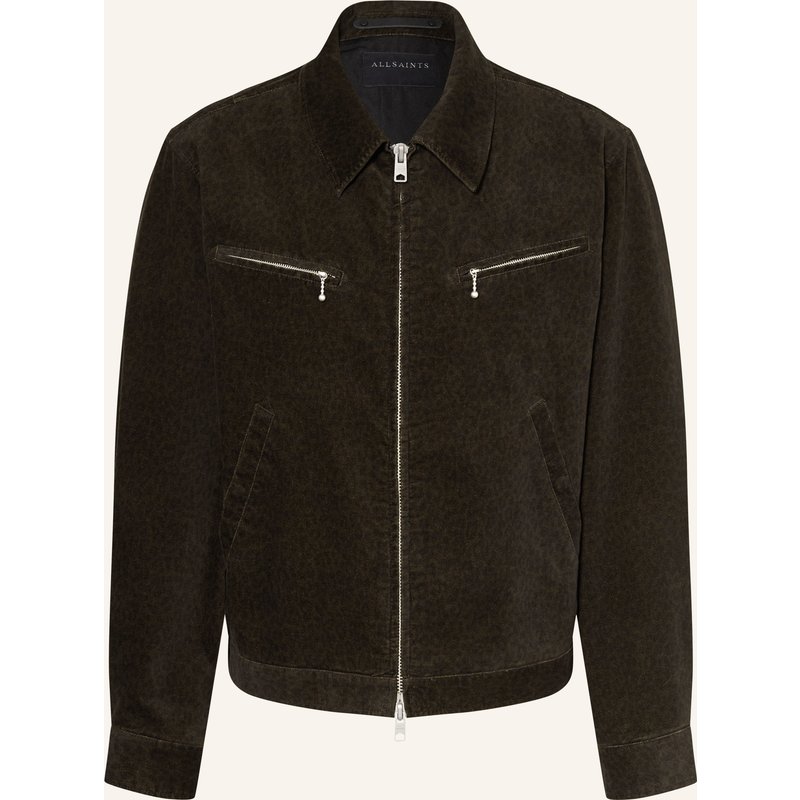 Allsaints Samt-Overjacket Korey braun