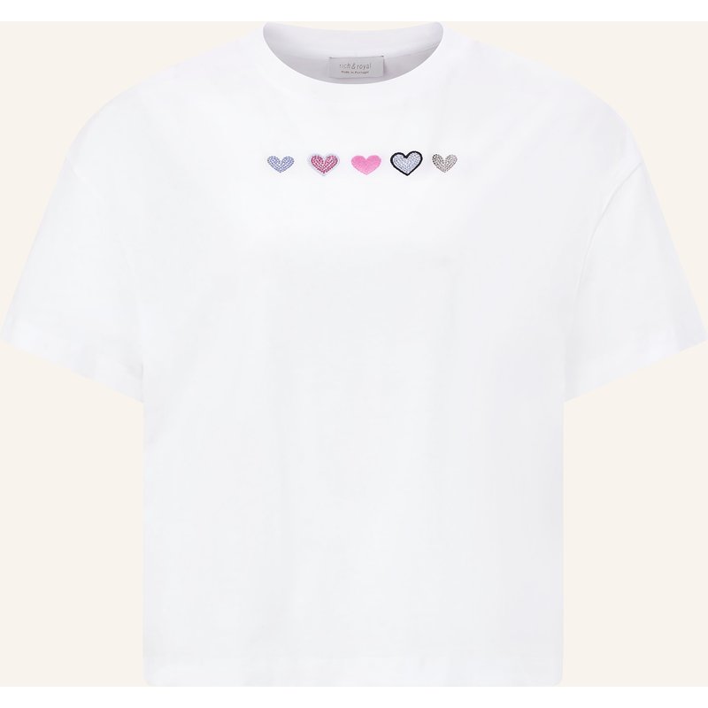 Rich & Royal T-Shirt weiss