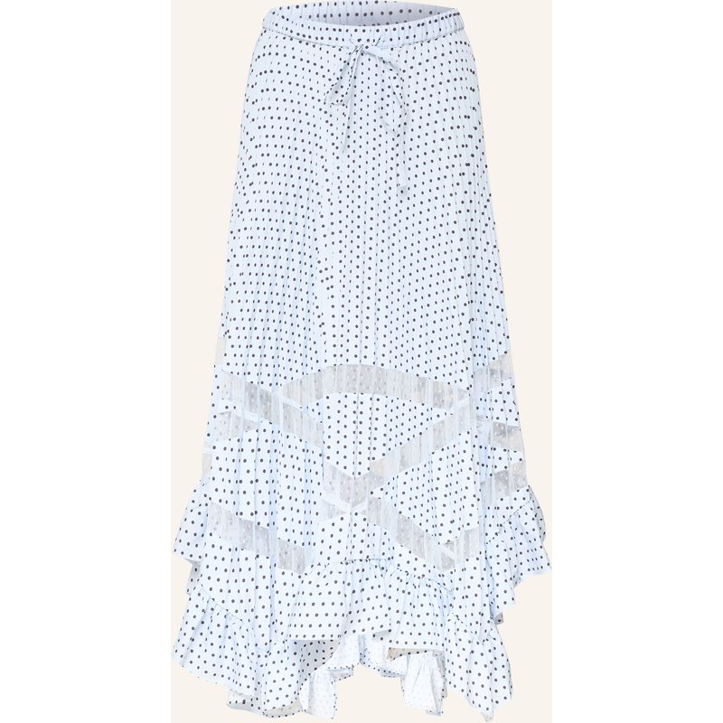 Claudie Pierlot Plisseerock blau