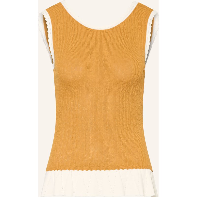 Claudie Pierlot Stricktop orange