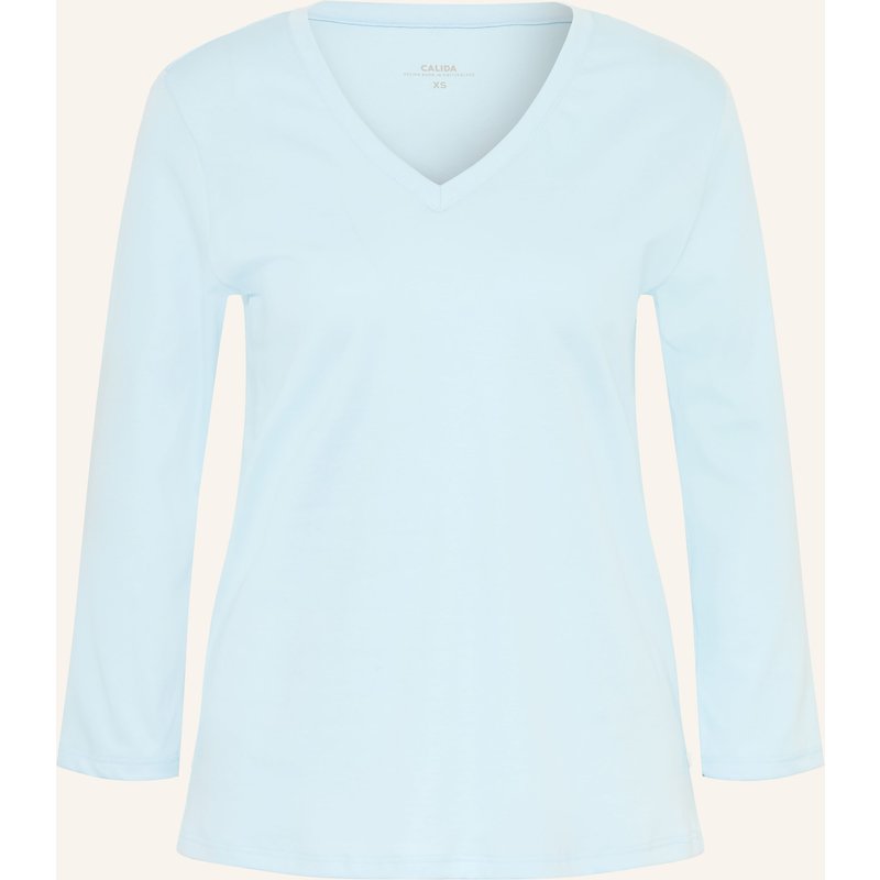 Calida Schlafshirt Favourites Tiles blau