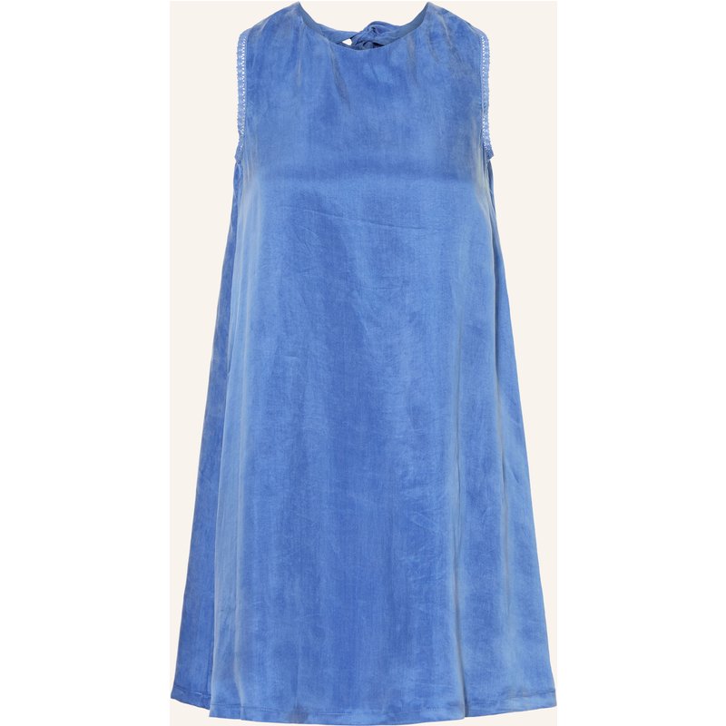 Claudie Pierlot Kleid Mit Spitze blau