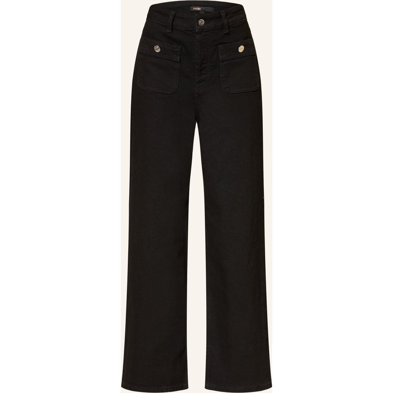 Maje Straight Jeans schwarz