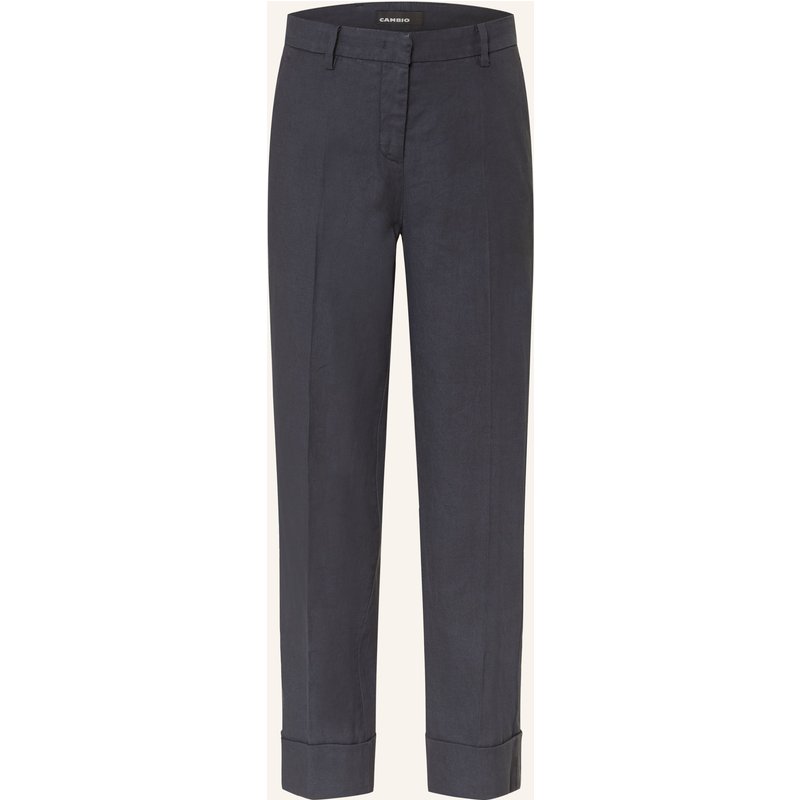 Cambio 7/8-Hose Krystal Mit Leinen blau