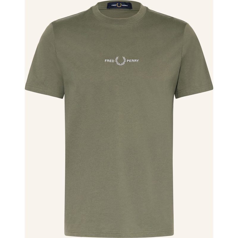 Fred Perry T-Shirt gruen