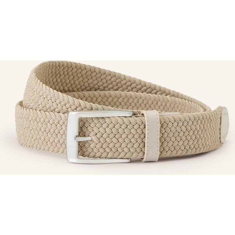 Alberto Flechtgürtel Basic beige