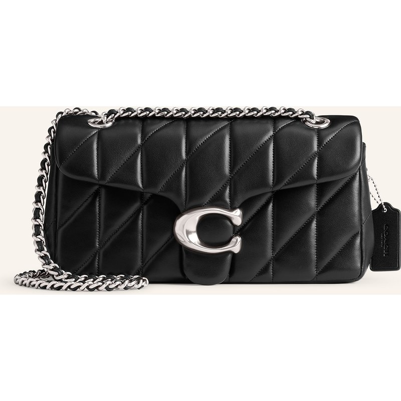 Coach Schultertasche Tabby 26 schwarz