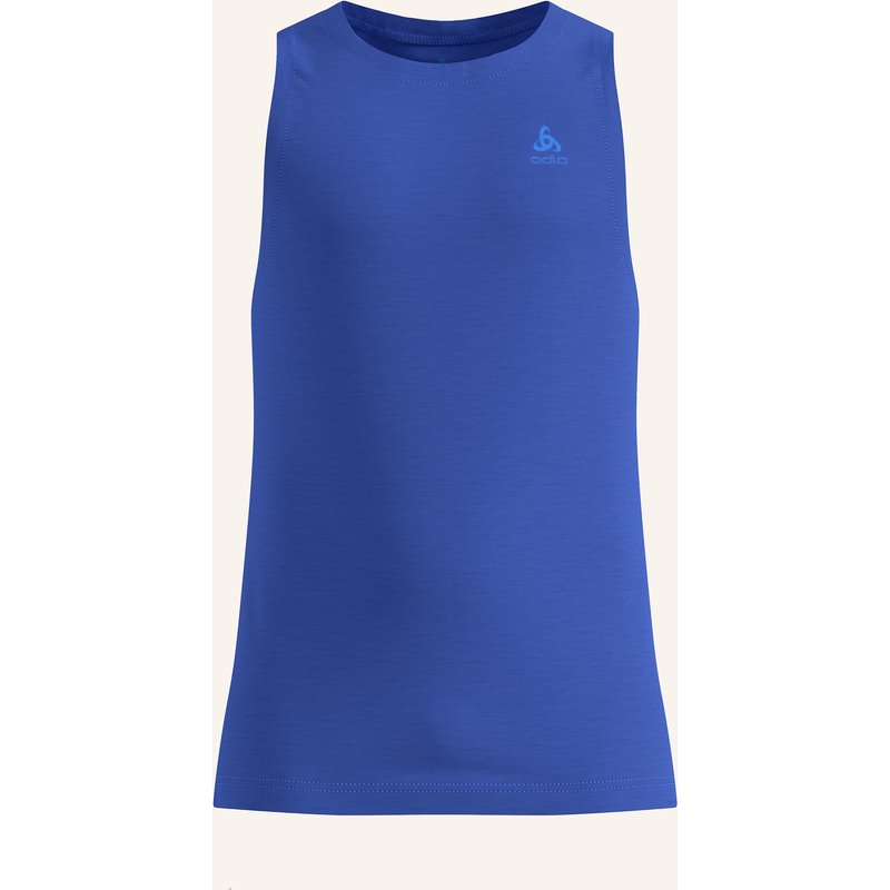 Odlo Funktionswäsche-Top Natural Merino 160 Aus Merinowolle blau