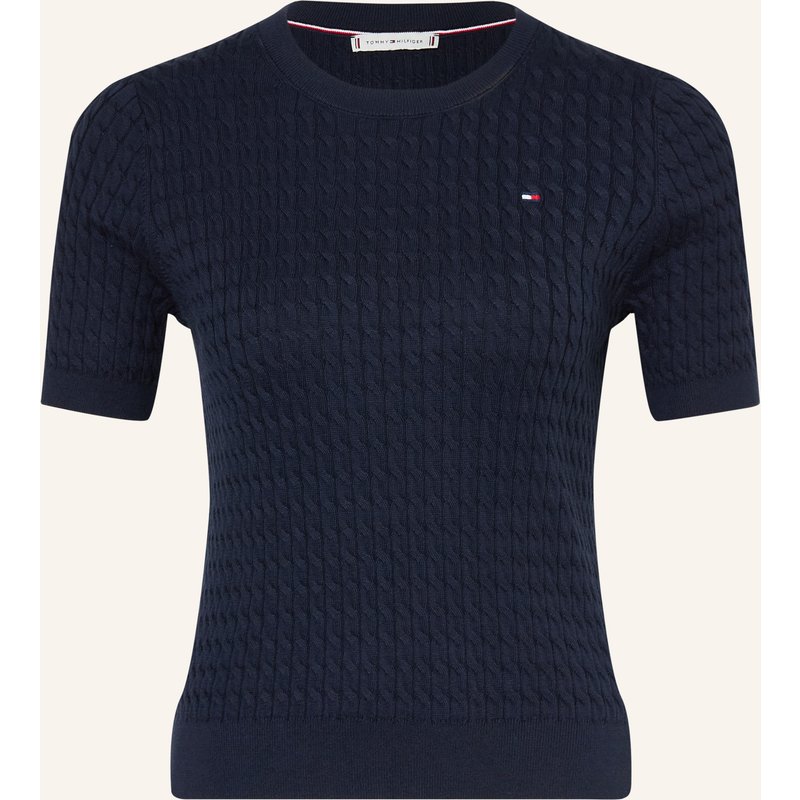 Tommy Hilfiger Strickshirt blau