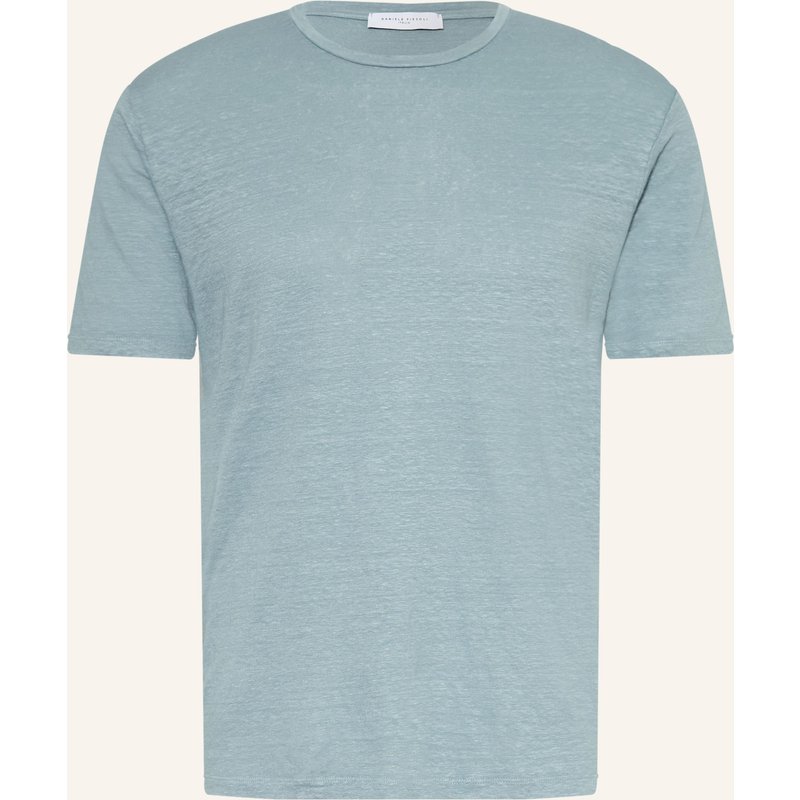 Daniele Fiesoli T-Shirt Aus Leinen gruen
