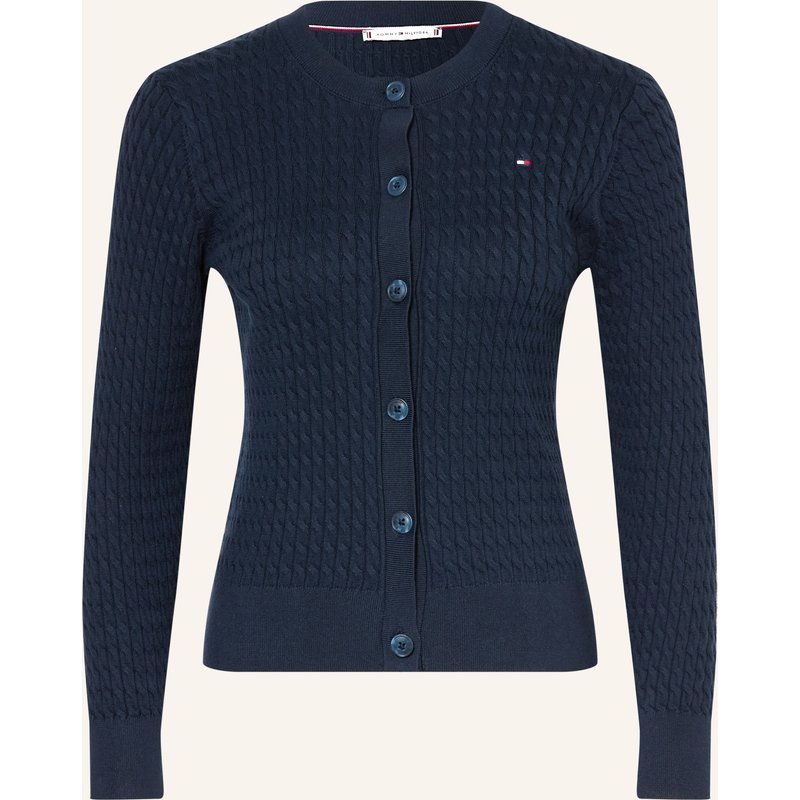 Tommy Hilfiger Strickjacke blau