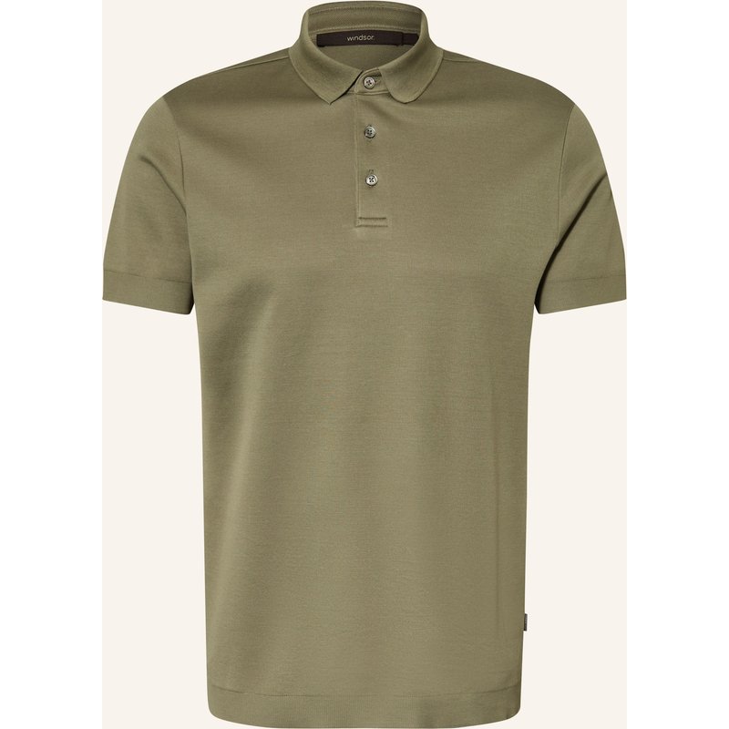 Windsor. Jersey-Poloshirt gruen